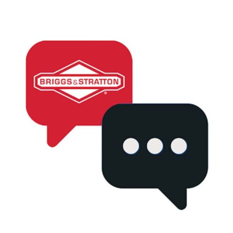 Man servicing a Briggs & Stratton Riding Mower Engine 